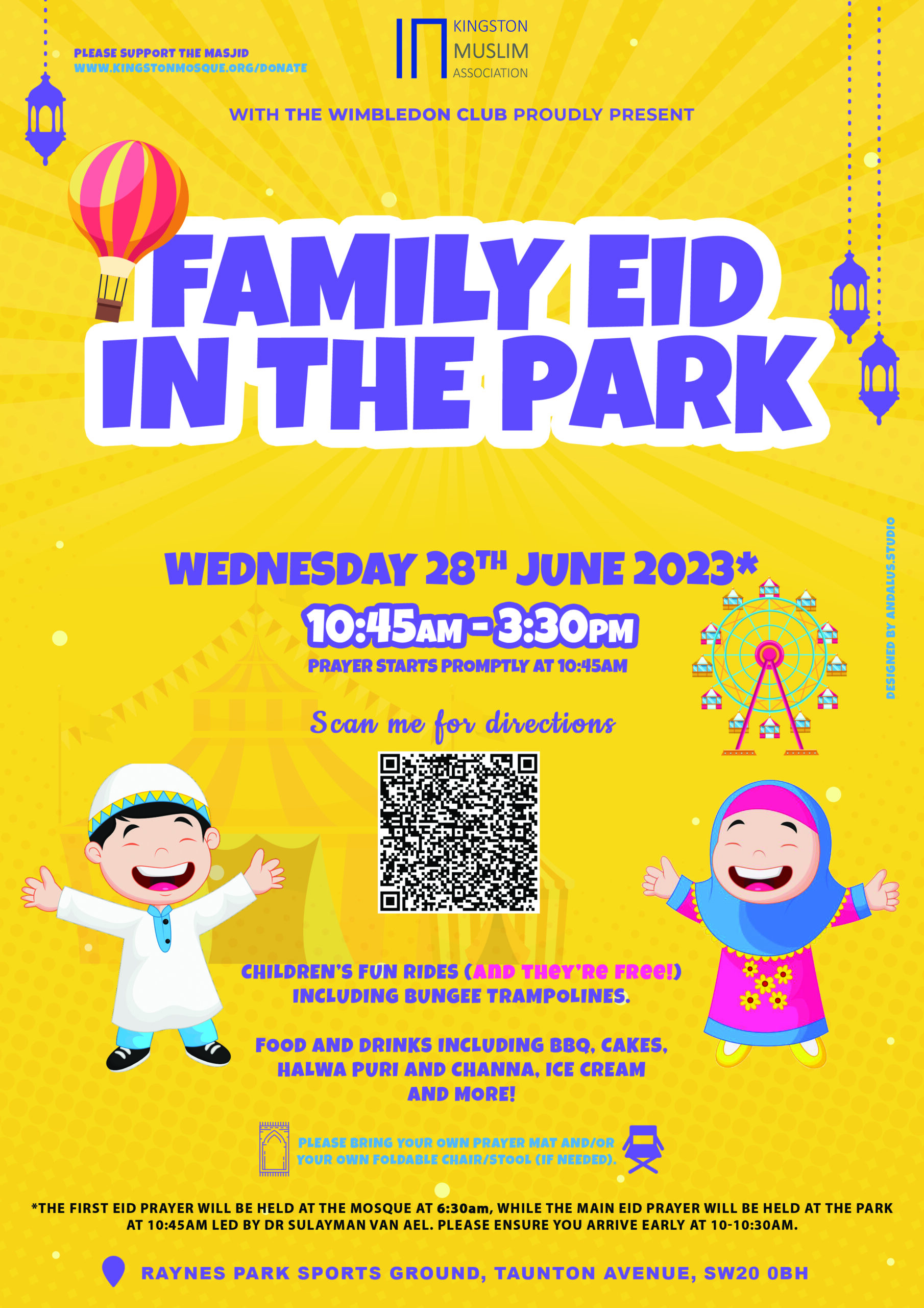 Eid al-Adha 2023 Family Eid In The Park! – KMA
